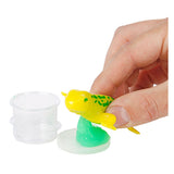 Jungleekspedition stretchy slimespisende krybdyr på kort 11cm
