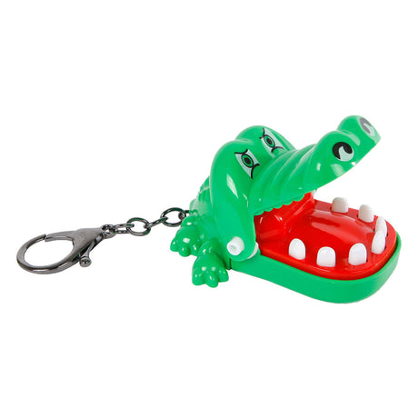 Jungle Expedition Biting Crocodile Keychain
