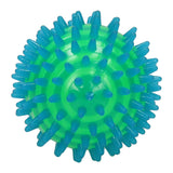 Hoppende kugle spikey med lys 9cm