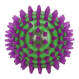 Hoppende kugle spikey med lys 9cm
