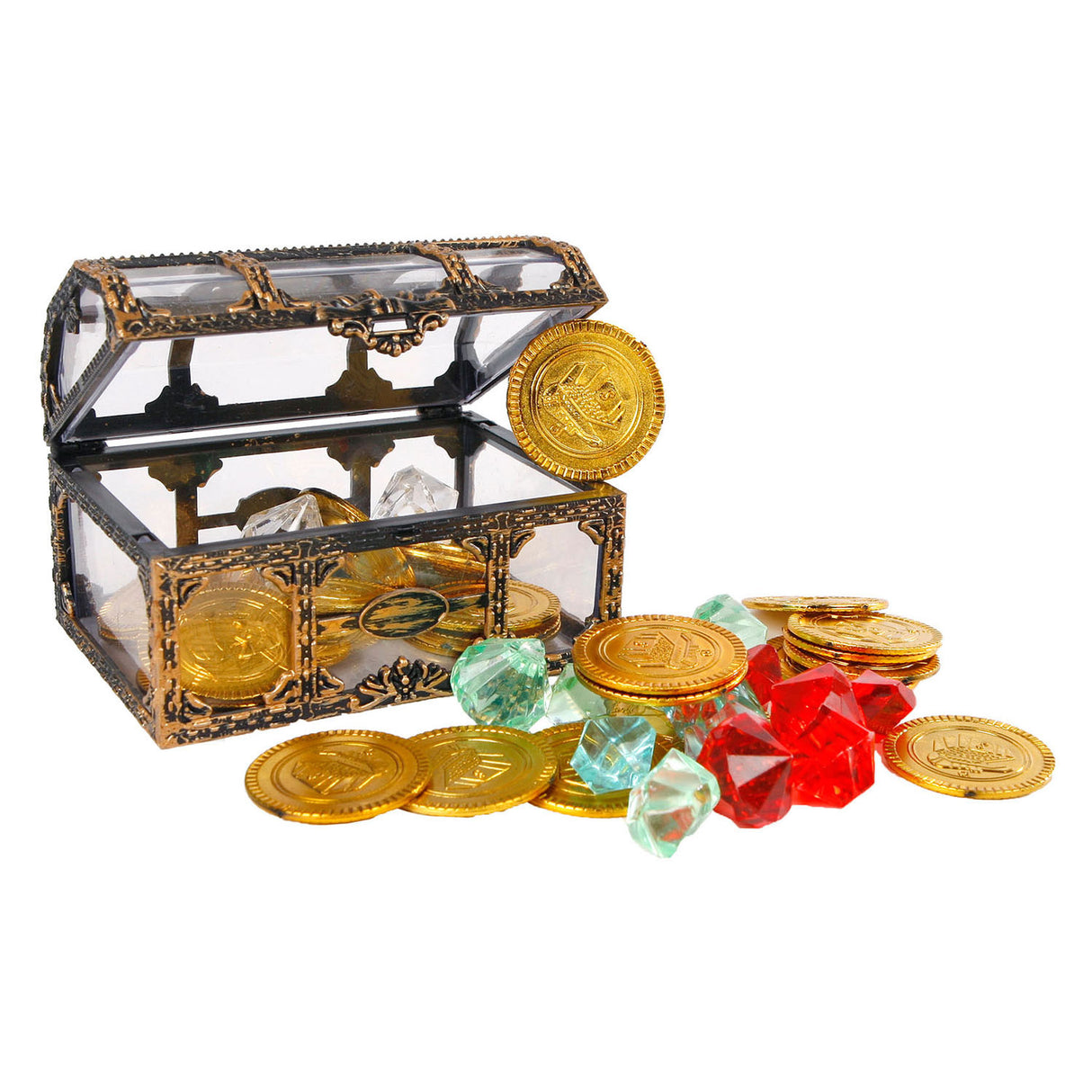 Destination Deep Treasury med mønter og diamanter, 61dlg.