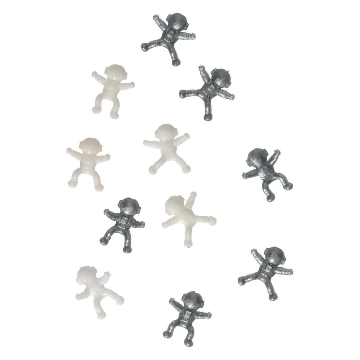 Space Explorers vinduesløbere astronaut 2cm, 12 stk.