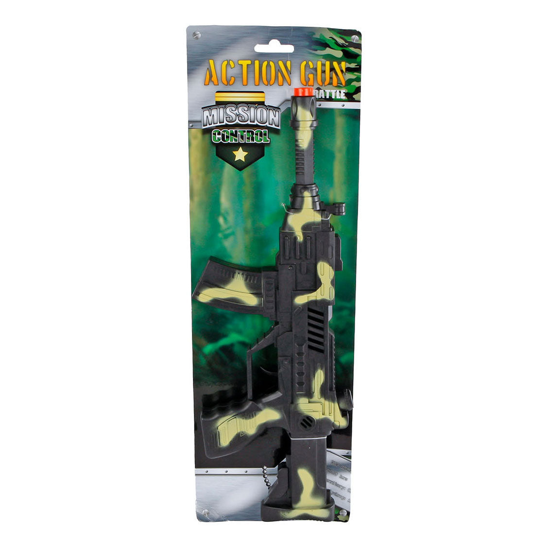 Mission Control Rifle Camouflage med Ratchet, 37,5 cm