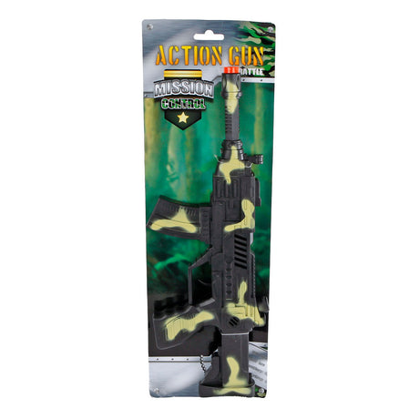 Mission Control Rifle Camouflage med Ratchet, 37,5 cm