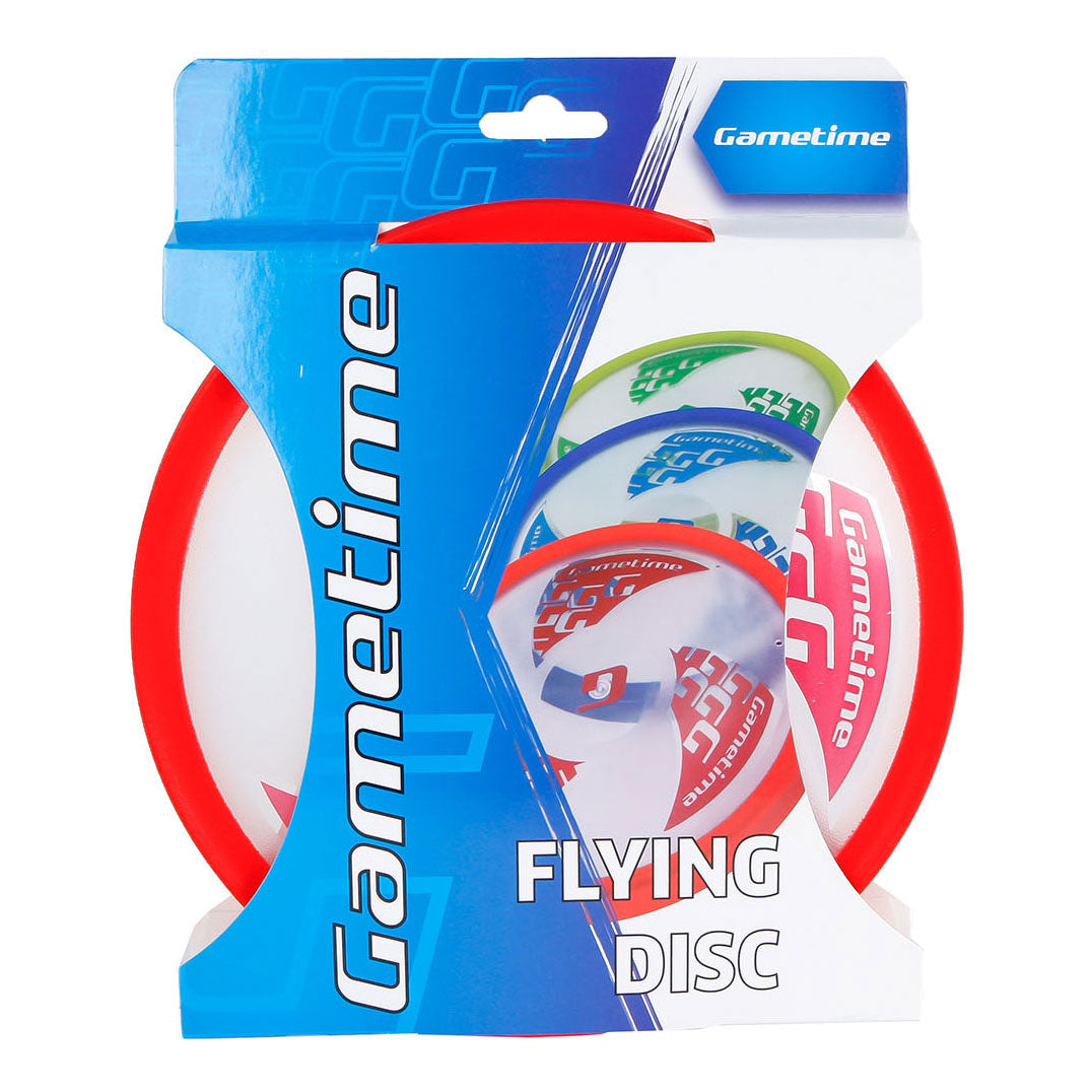 Gametime gennemsigtig frisbee - 22 cm - 1 eksemplar - ultimativ frisbee - ring - spil - sommer - udendørs