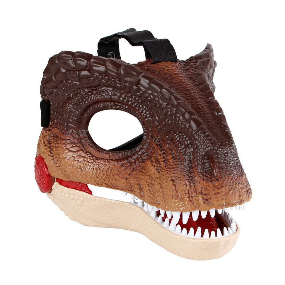 Dinoworld Dinosaurus Mask med lyd, 22 cm