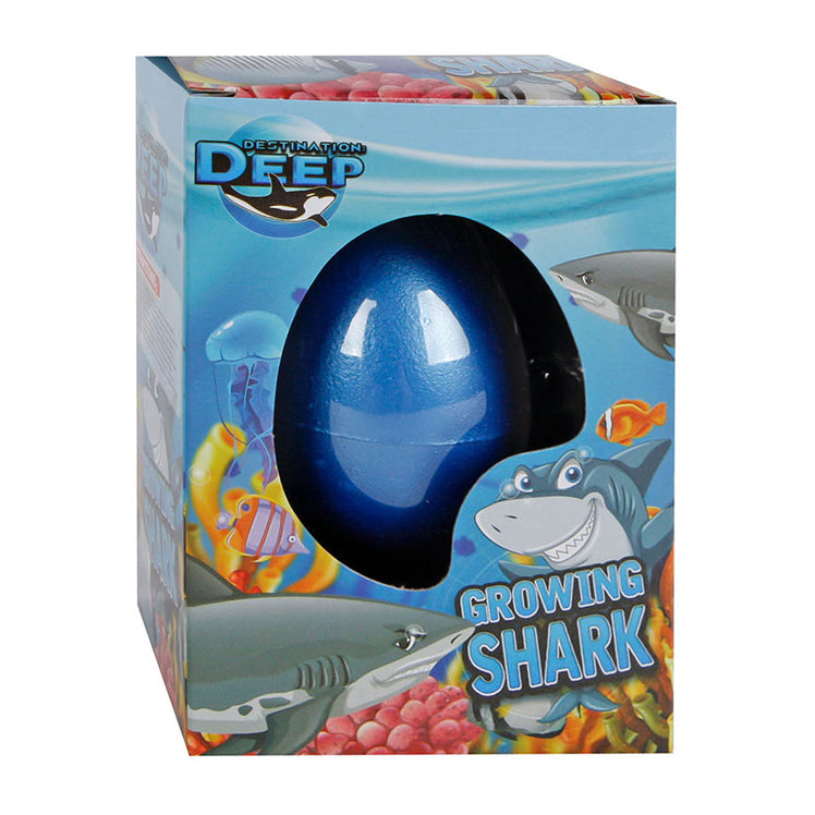 Destination Deep Egg med voksende haj, 6 cm