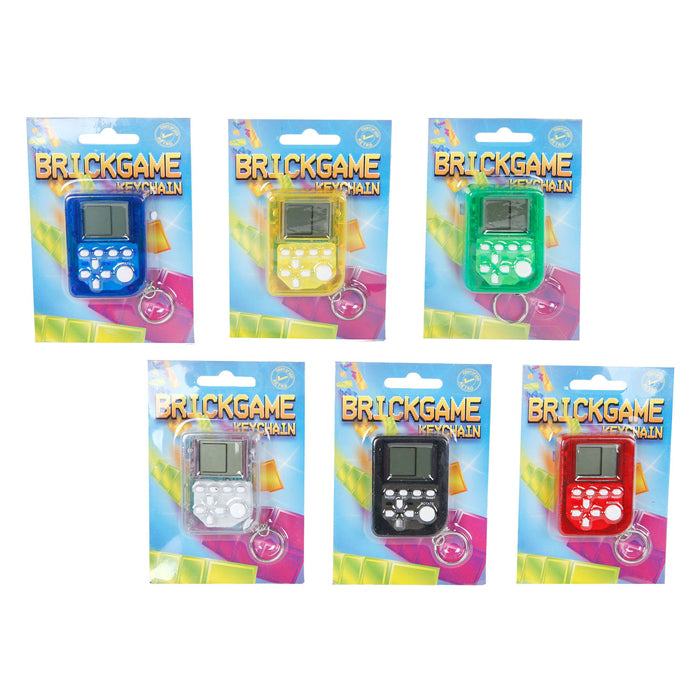 Spil mini brickgame nøglering med 26 spil