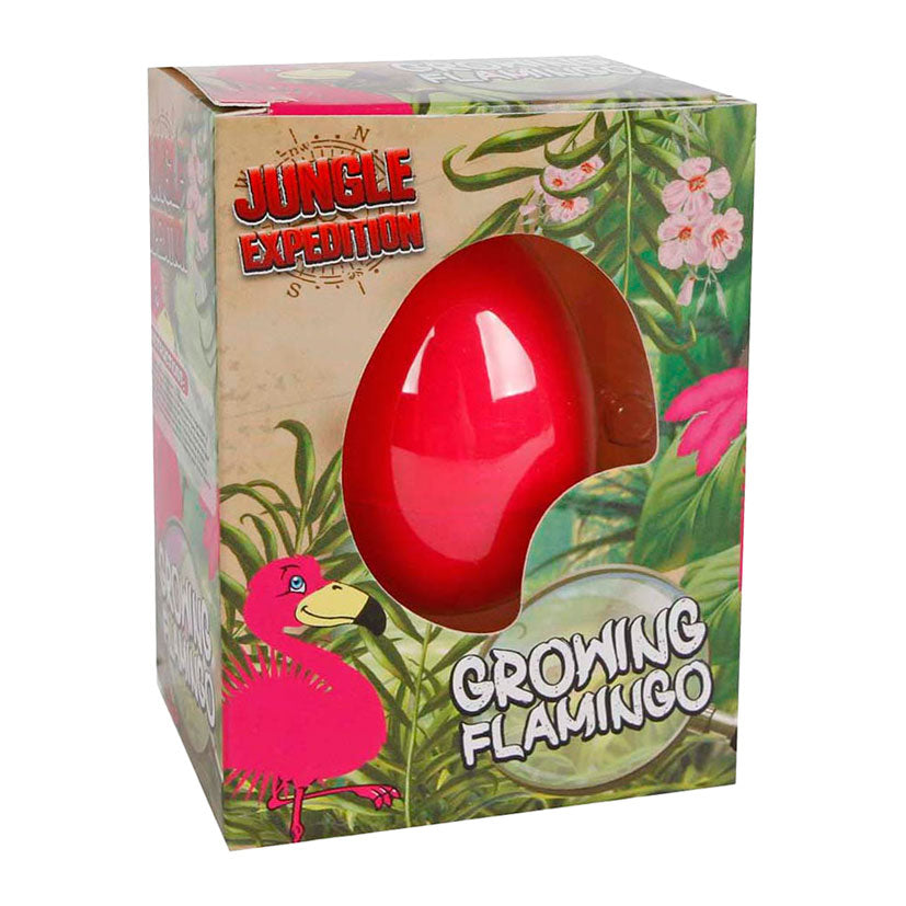 Jungle ekspedition ej med voksende flamingo