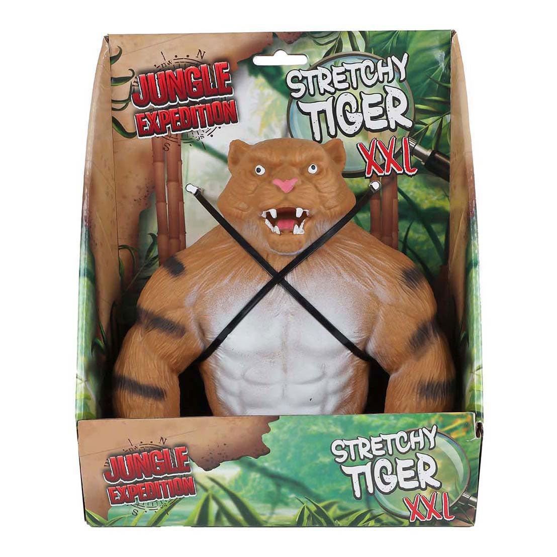 Jungle ekspedition super stretch tiger, 22 cm