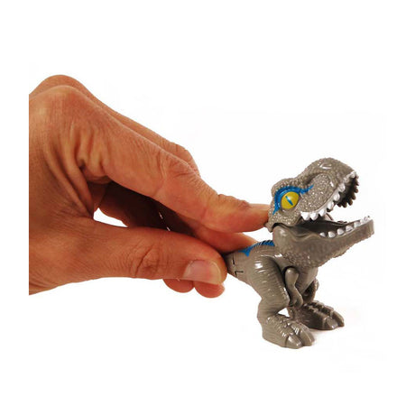 Dinoworld bidende dinosaur nøglering, 12 cm