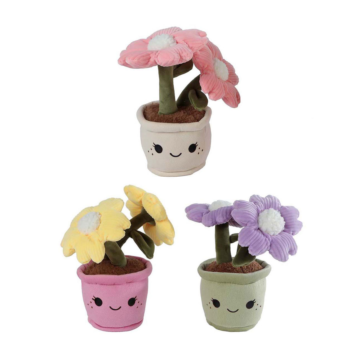 Tag mig hjem krammeplante plys - blomster, 18cm