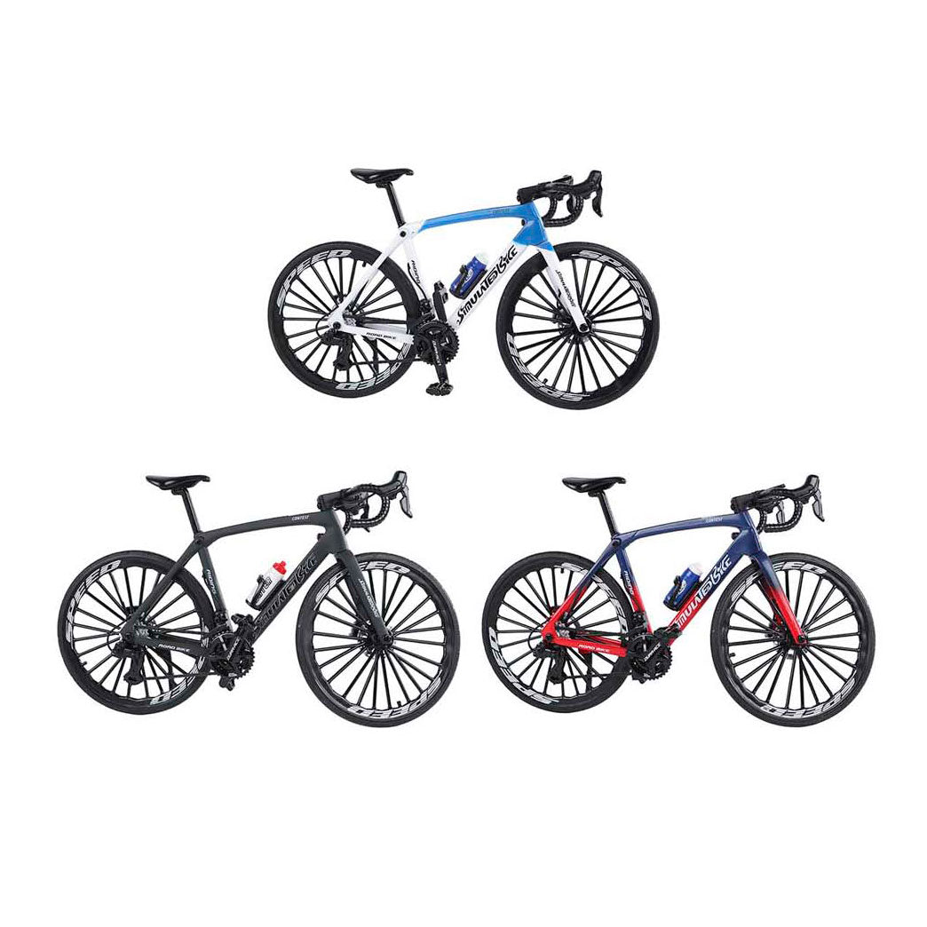 Racercykel støbt farve