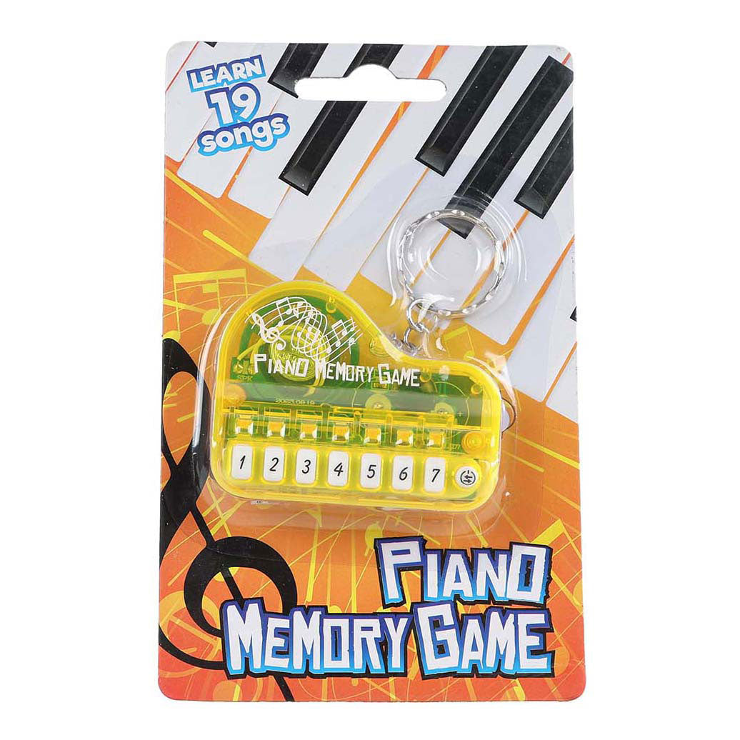 Nøglering piano memoryspil