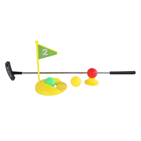 Sol sjovt golfsæt med 3 bolde og hul