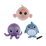 Destination dybt oppusteligt dyr med pumpe, 30cm