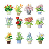 Blomsterbyggesæt plante i potte - 365 stk.