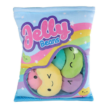 Van manen plys legetøj fluffy menu jelly beans 32cm krammetøj.