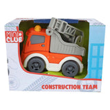 Miniklub byggekøretøj frihjul, 8 cm