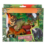 Dinoworld dinosaur legesæt, 19 dele.
