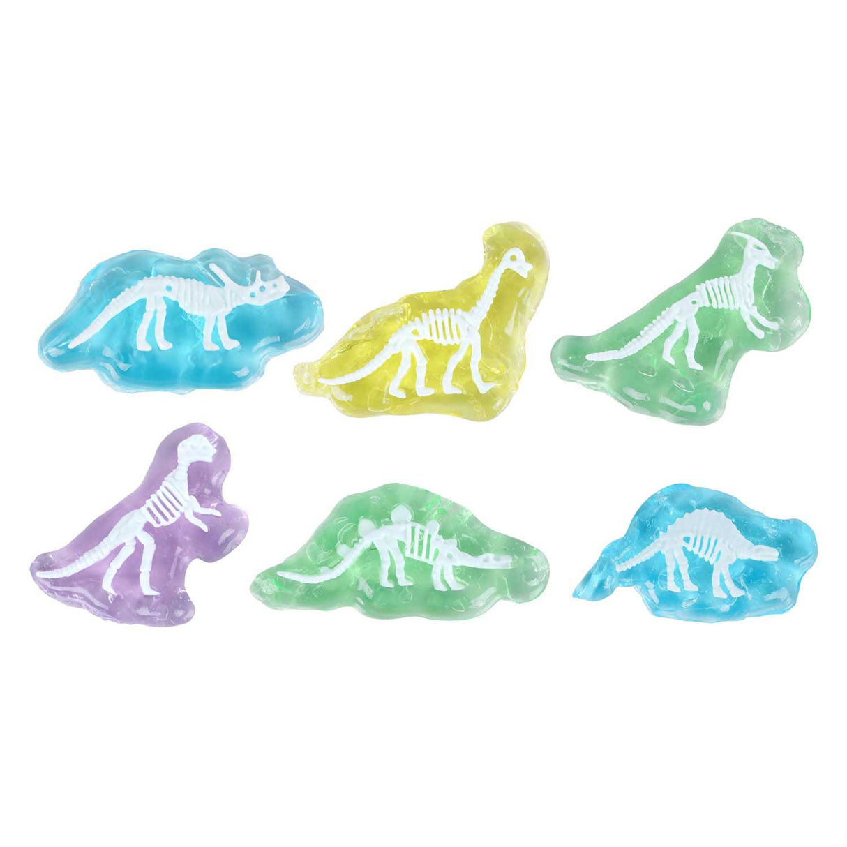 Dinoworld skelet med dinosaurslim