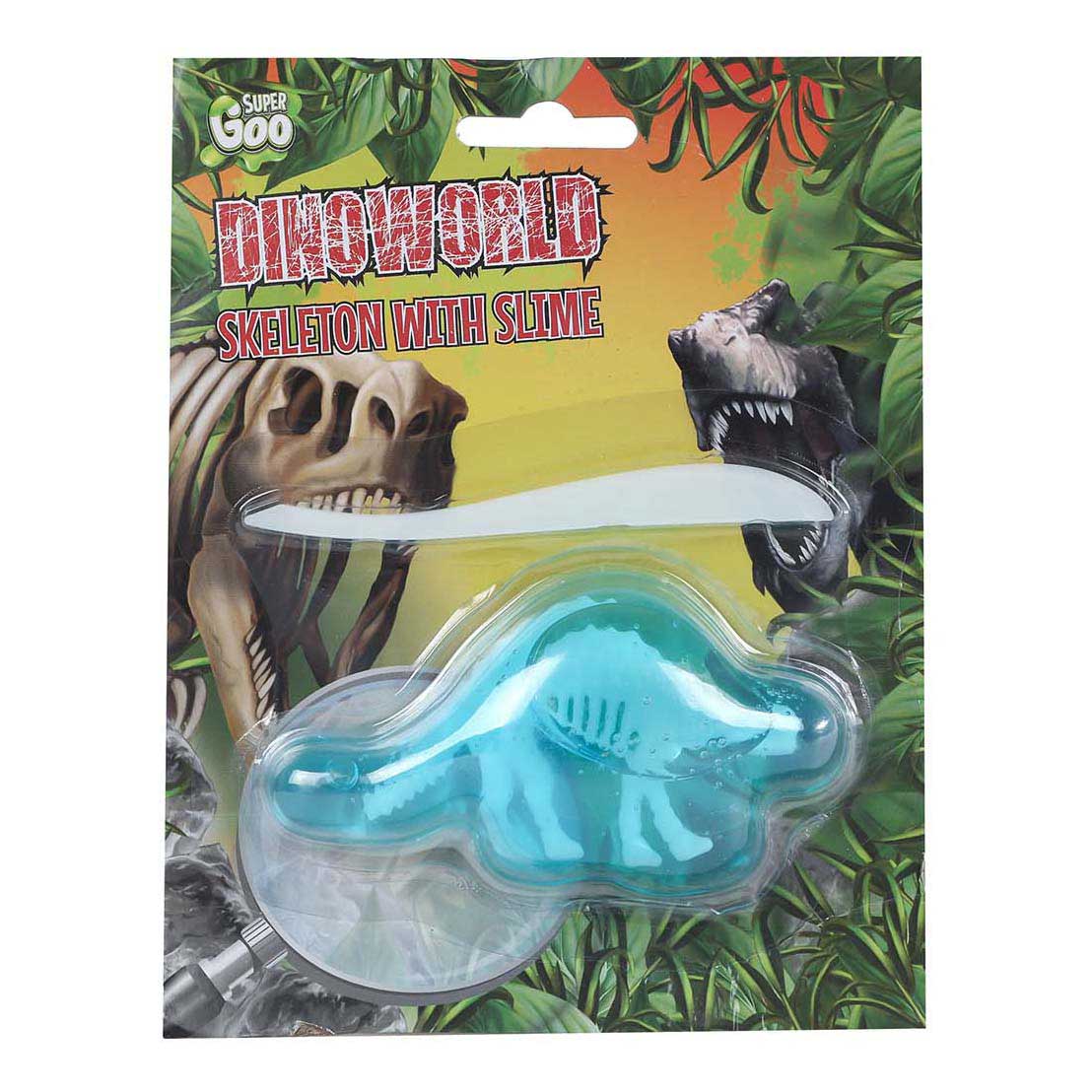 Dinoworld skelet med dinosaurslim