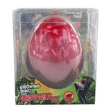 Dinoworld æg med voksende dinosaur med ædelsten 8cm