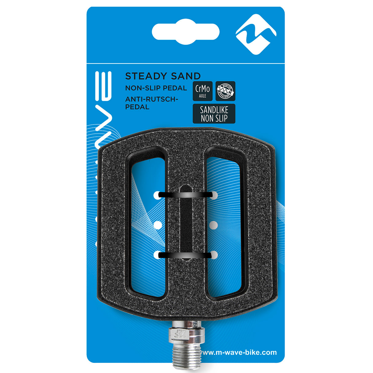 M-wave stabil sand skridsikker pedal