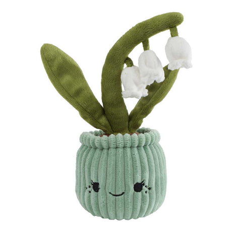 Tag mig hjem plys vintergæk krammetøj - plantelegetøj 24cm.