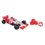 2-play formel racerbil med ekstra dæk trækker tilbage