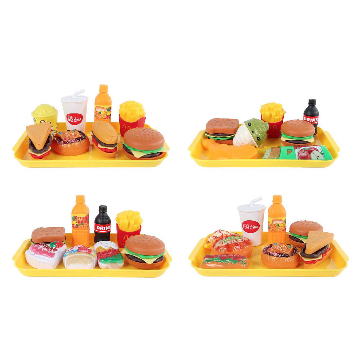 Fastfood mini-menu legesæt