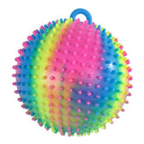 Pufferbold funky mania regnbue 18cm 3 assorteret