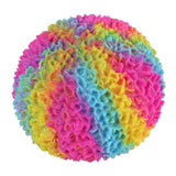 Pufferbold funky mania regnbue 18cm 3 assorteret