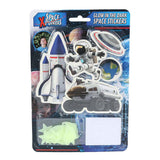 Space Explorers lyser i mørket klistermærker - 21.