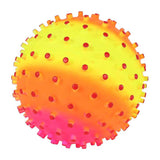 Sol sjov bumsbold regnbue 220gr 21cm 4 assorteret