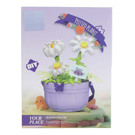 Byggesæt plante i potte