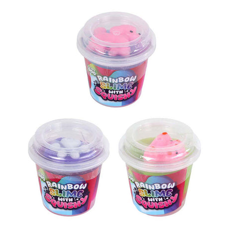 Ty super goo regnbuegrav med squishy - 90gr.