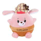 Fluffy menu cupcake bear 2ass 14cm