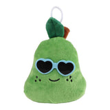 Fluffy menu frugt plys med solbriller 4ass 6cm