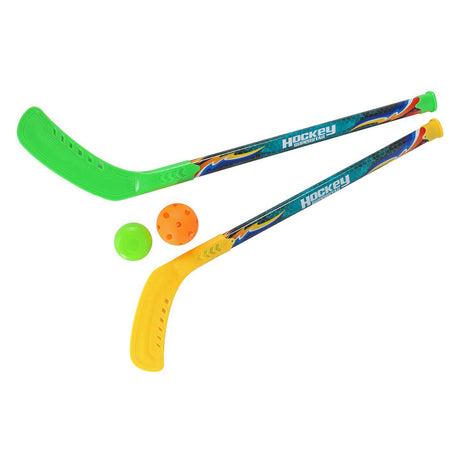 Van manen gametime hockeysæt legetøj med bold og puck 64cm til børn.
