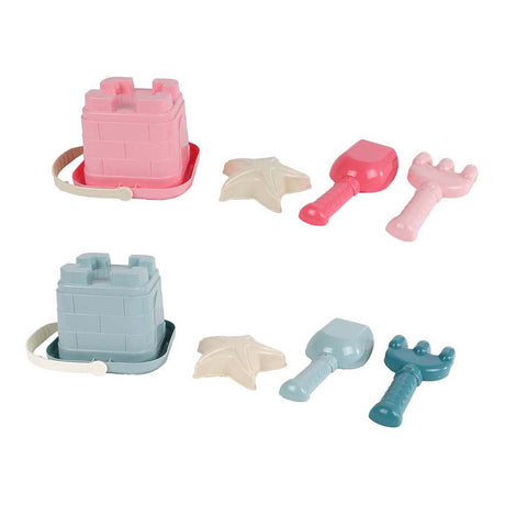 Miniklub bøttesæt slot - 4 stk.