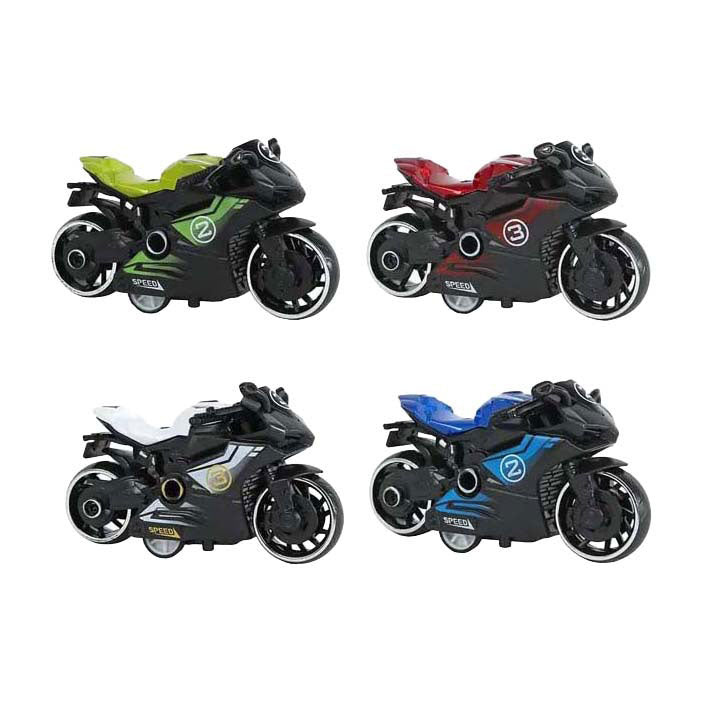 Roadblasters motor trykstøbt tilbagetræk - 9 cm
