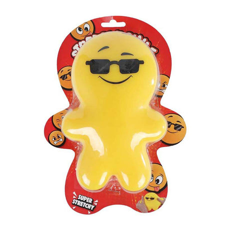 Emoji dukke squeeze anti-stress 4ass 17cm