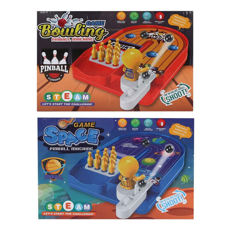 Pinball bowling game 19x13x3,5cm