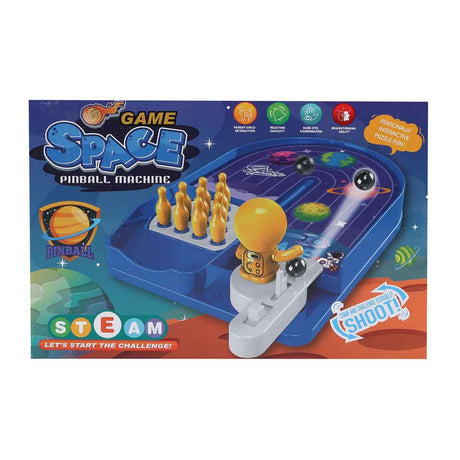 Pinball bowling spil 19x13x3,5cm