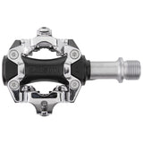 Exustar pedaler e-pm211 (spd) sort aluminium