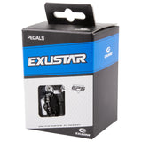 Exustar pedaler e-pm211 (spd) sort aluminium
