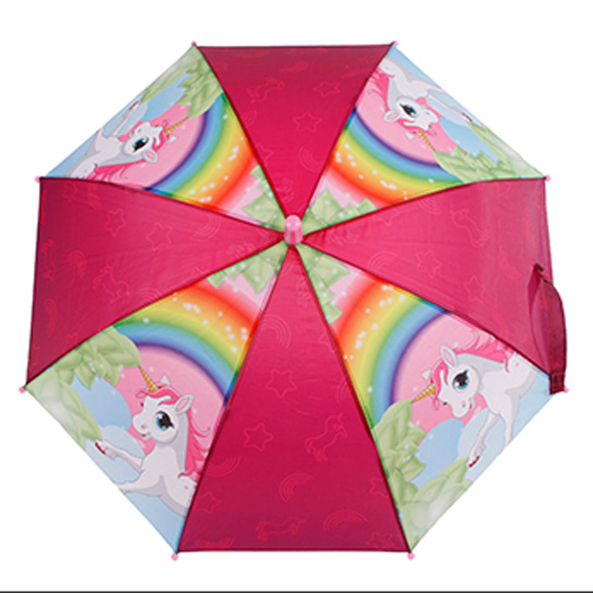 Unicorn paraply piger 70 cm polyester pink