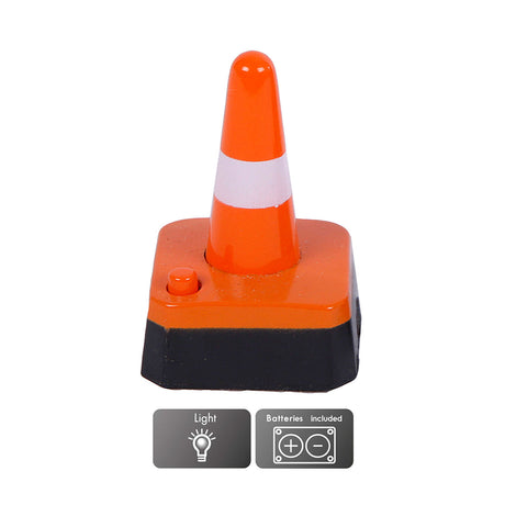 Børneklodebonde med lys 4cm