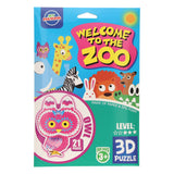 Skum 3D -puslespil Wild Animal